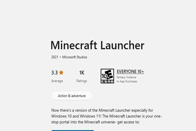 Minecraft launcher file system error 