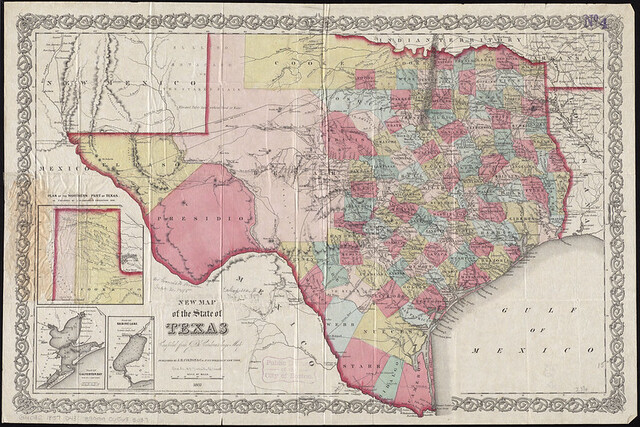 Safest Cities in Texas Map