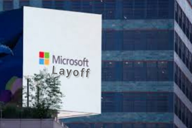 Microsoft Layoff